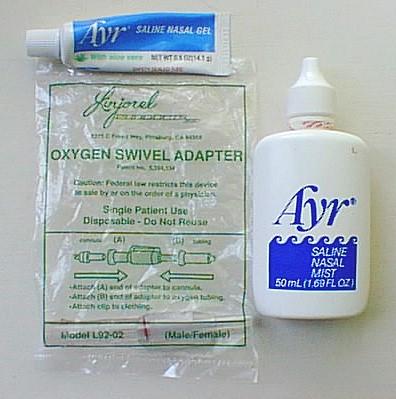 Ayr Spray and Gel and Linjorel Swivel Adapter